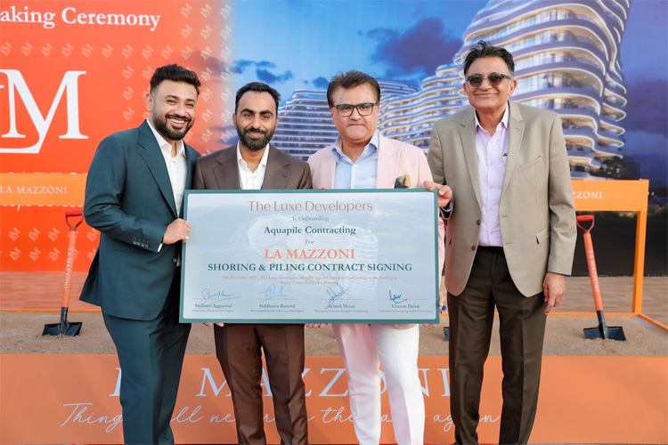 Luxe Developers Appoints Aquapile for La Mazzoni Project