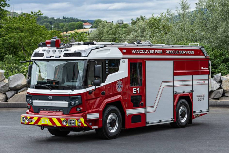 Canadaâ€™s First Electric Fire Engine Introduced in Vancouver