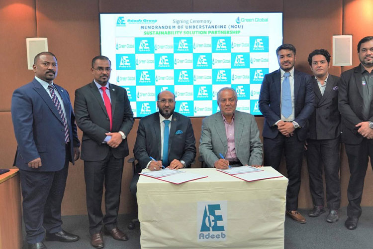 Adeeb Group and Green Global Enter Partnership 