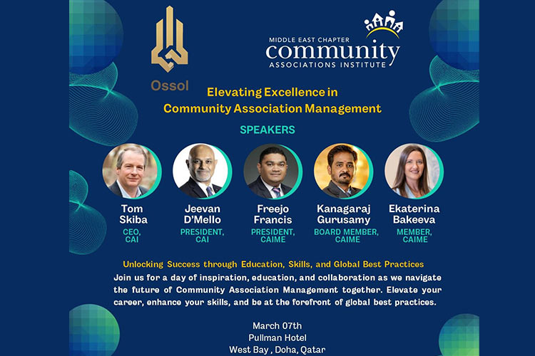 Pioneering Event Unveils Future of Community Management in Qatar