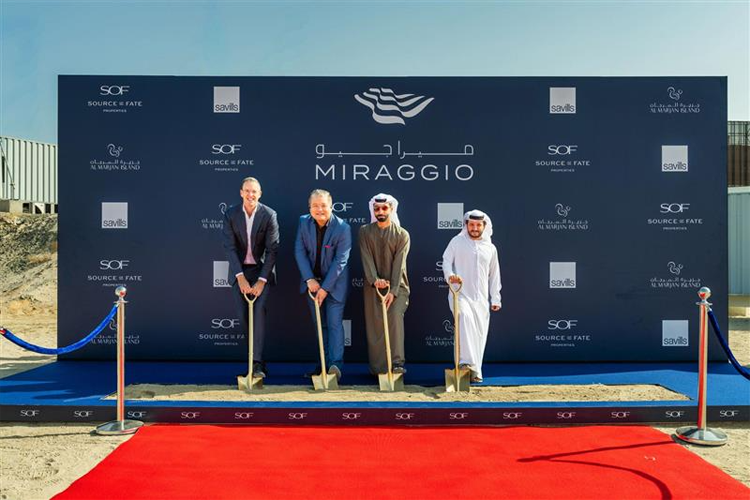 Source of Fate Begins Construction on Miraggio Waterfront Project at Al Marjan Island