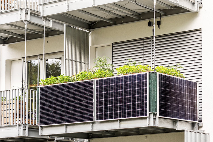 Solar Balconies Boost German Home Energy Harvesting Capacity