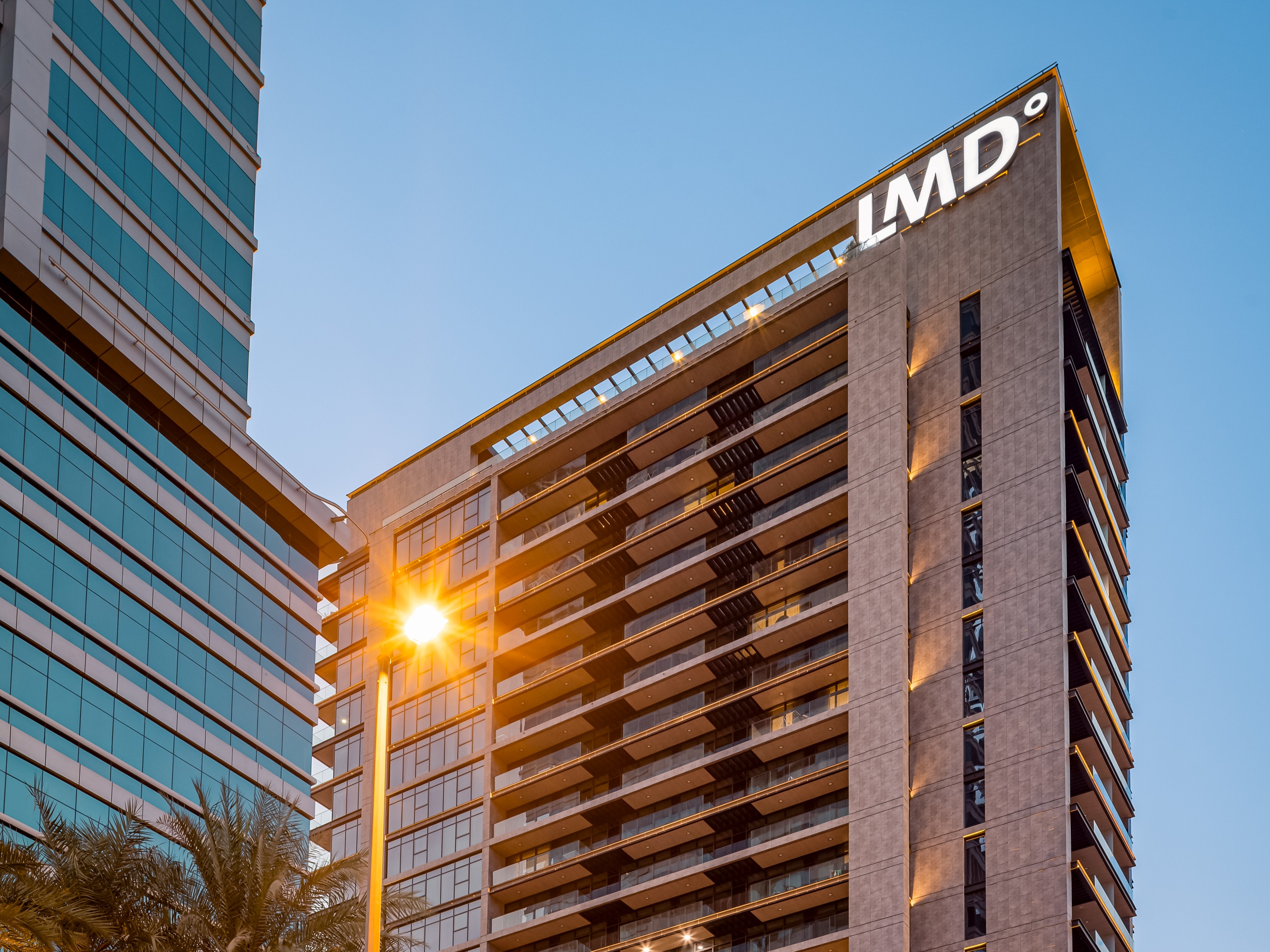 Marina Living residential tower by LMD in Dubai Marina
