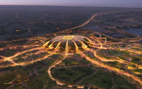 Populous-Designed King Salman Stadium Masterplan Unveiled