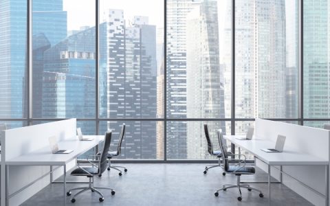 New Office Spaces Low in Singapore  