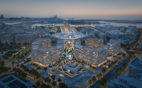 Aldar Sei Saadiyat residential development in Saadiyat Cultural District, Abu Dhabi