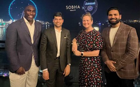 Sobha Realty and Arsenal Illuminate Jumeirah Beach Residences 
