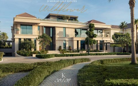 Record AED110 million six-bedroom villa in Jumeirah Golf Estates, Dubai