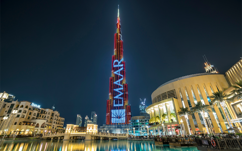 Emaar Completes Burj Khalifa Facade Lighting Revamp