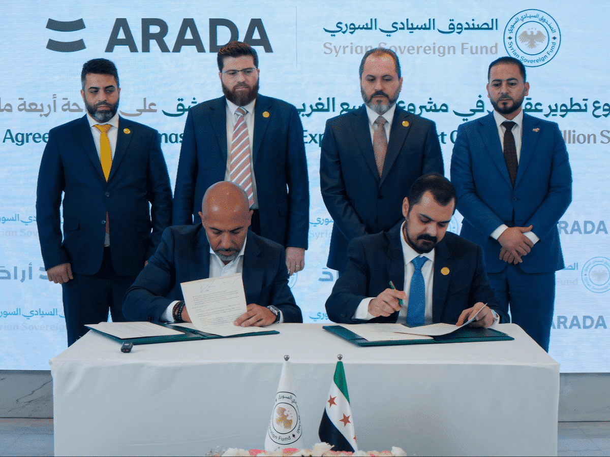 Syria Signs $7 Billion New Damascus Deal With UAE’s Arada 