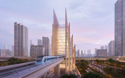 Dubai Creek Harbour waterfront masterplan by Emaar, Dubai