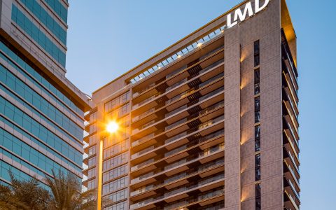 Marina Living residential tower by LMD in Dubai Marina