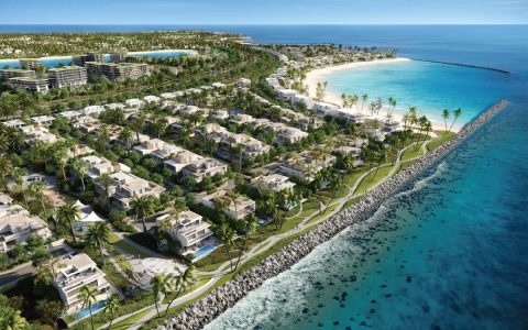 Bay Grove Residences construction on Dubai Islands by Nakheel
