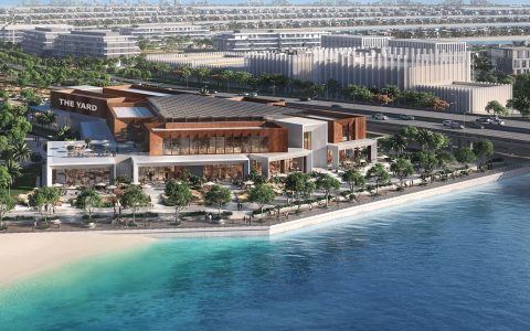 The Yard retail and lifestyle destination at Palm Jebel Ali