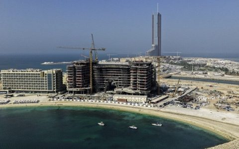 The Unexpected Al Marjan Island Hotel and Residences under construction