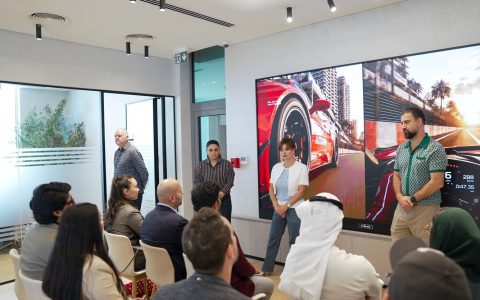 Union Properties hosts PropTech founders at Motor City Sales Centre, Dubai