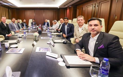 Leaders from across the real estate value chain at the inaugural WRC Leadership Council roundtable in Dubai